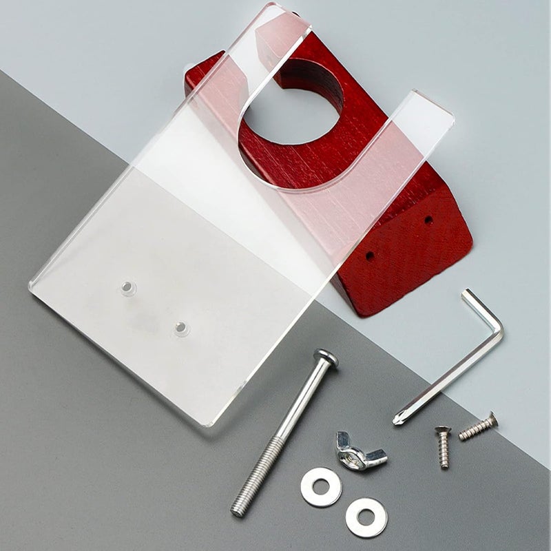 JMBay Shearing Guide for Carpet Trimmer, Rug Tufting Shearing Guide, Solid Wood Rug Tufting Carver Holder Base, Carpet Trimmer Bracket Tool for Keeping Rugs Flat, Excluding Carpet Trimmer - Image 2